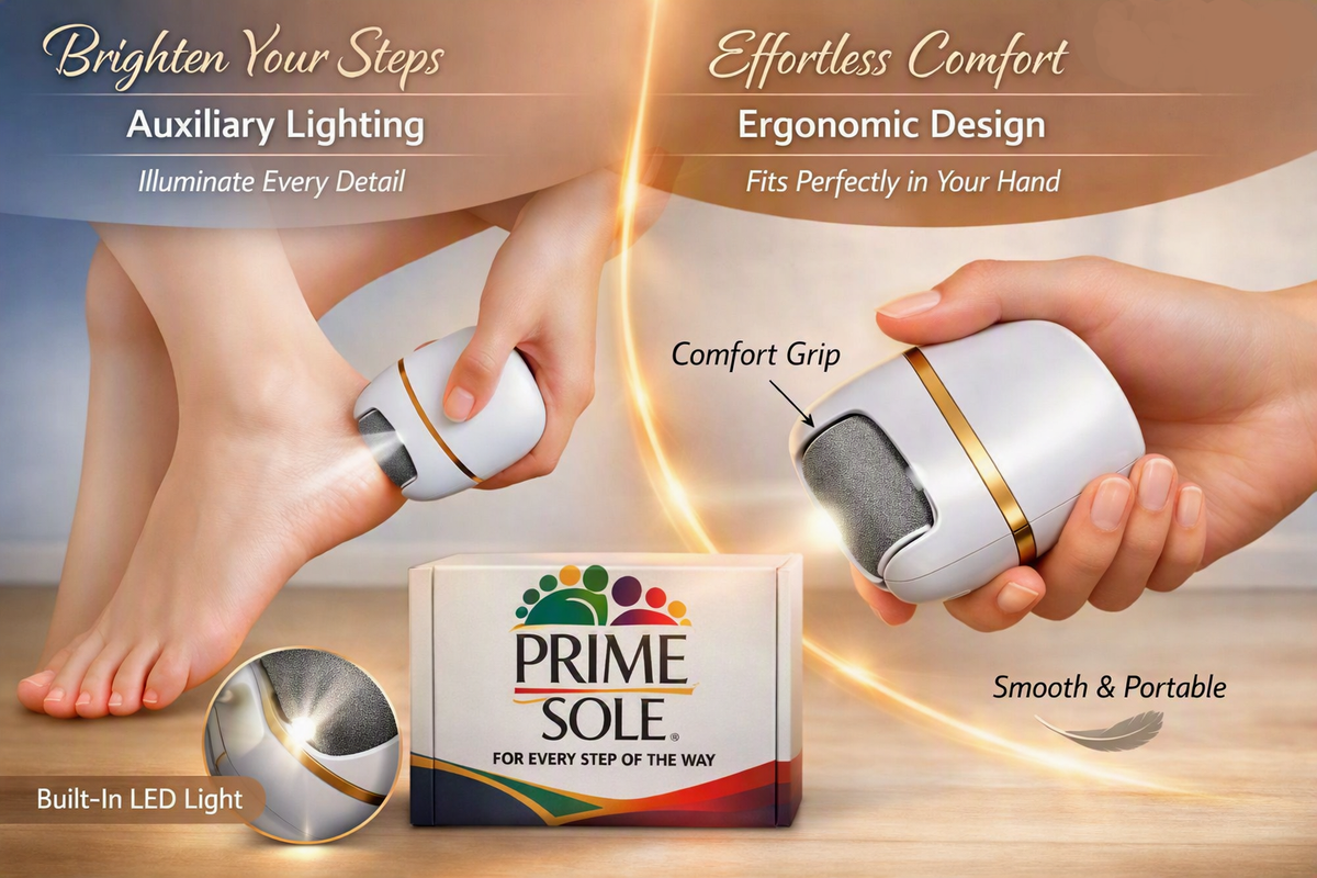 PrimeSole™ Electric Foot Grinder
