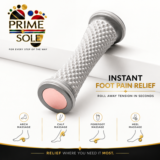 PrimeSole™ ReliefRoll | Foot & Calf Massage Roller